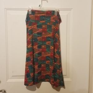 Lularoe medium colorful Azure